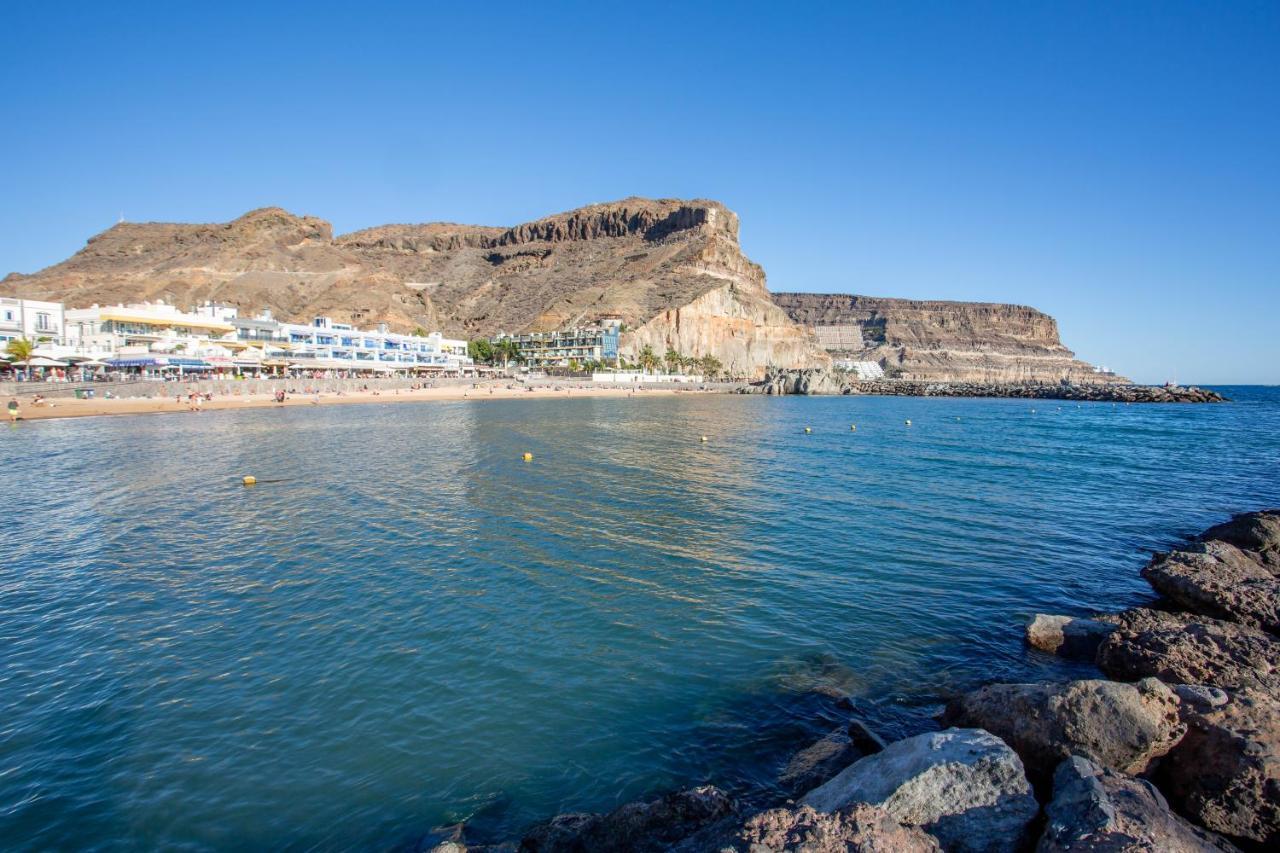 Ribera Del Puerto - Luxe Apartement With Great Terrace And Sea View Puerto De Mogan Dış mekan fotoğraf