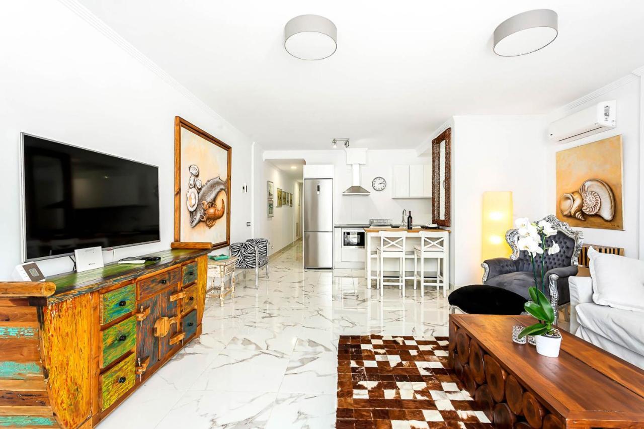 Ribera Del Puerto - Luxe Apartement With Great Terrace And Sea View Puerto De Mogan Dış mekan fotoğraf