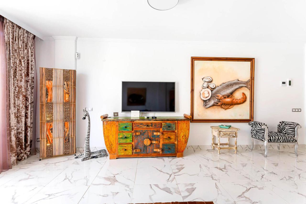 Ribera Del Puerto - Luxe Apartement With Great Terrace And Sea View Puerto De Mogan Dış mekan fotoğraf